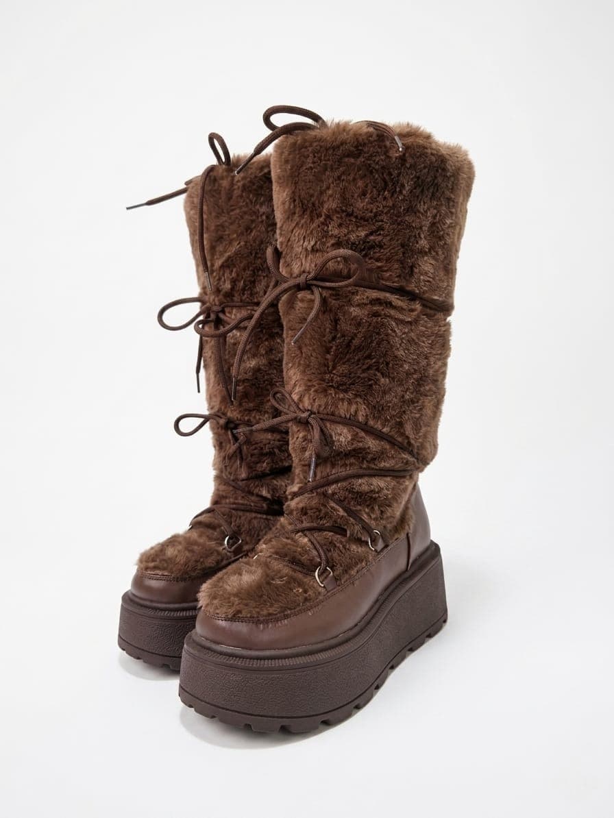 BOTAS PELUCHE MARRÓN 🤎