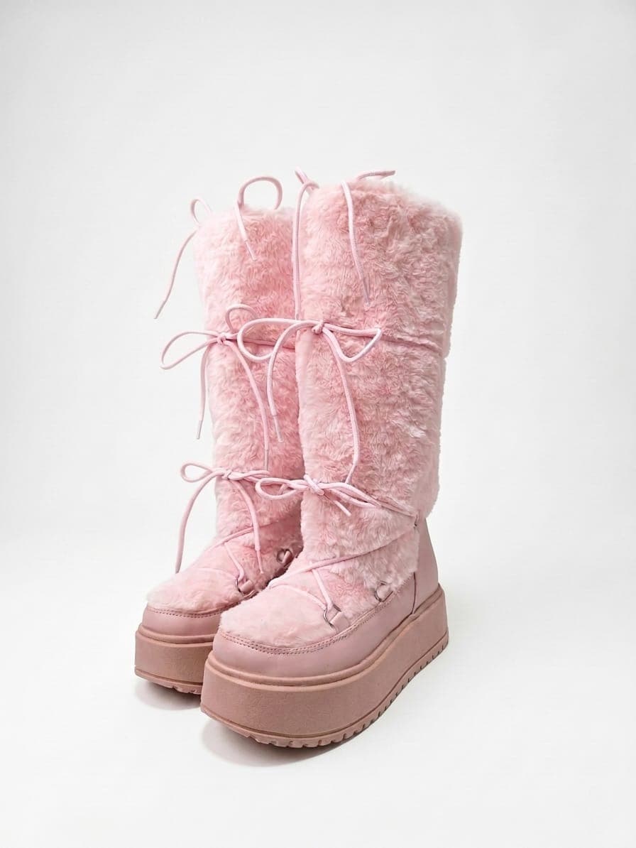 BOTAS PELUCHE ROSITA 💗